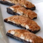 Chocolate Dipped Almond Biscotti